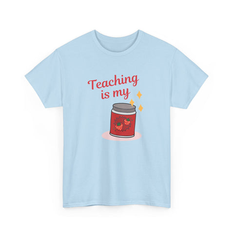 Teaching is My Passion Unisex Heavy Cotton Tee, Perfect Gift for Teachers, Back to School, Appreciation Day, Casual Wear, Teaching Tee