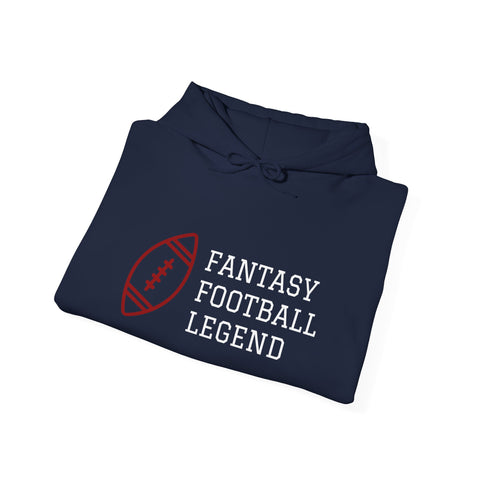 Fantasy Football Legend Hoodie, Unisex Heavy Blend Hooded Sweatshirt for Sports Fans, Gift for Football Lovers, Cozy Athletic Wear