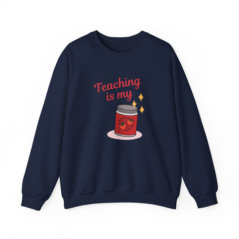 Teaching is My Passion Crewneck Sweatshirt, Gift for Teachers, Education Apparel, Cute Teacher Sweatshirt, Back to School Outfit