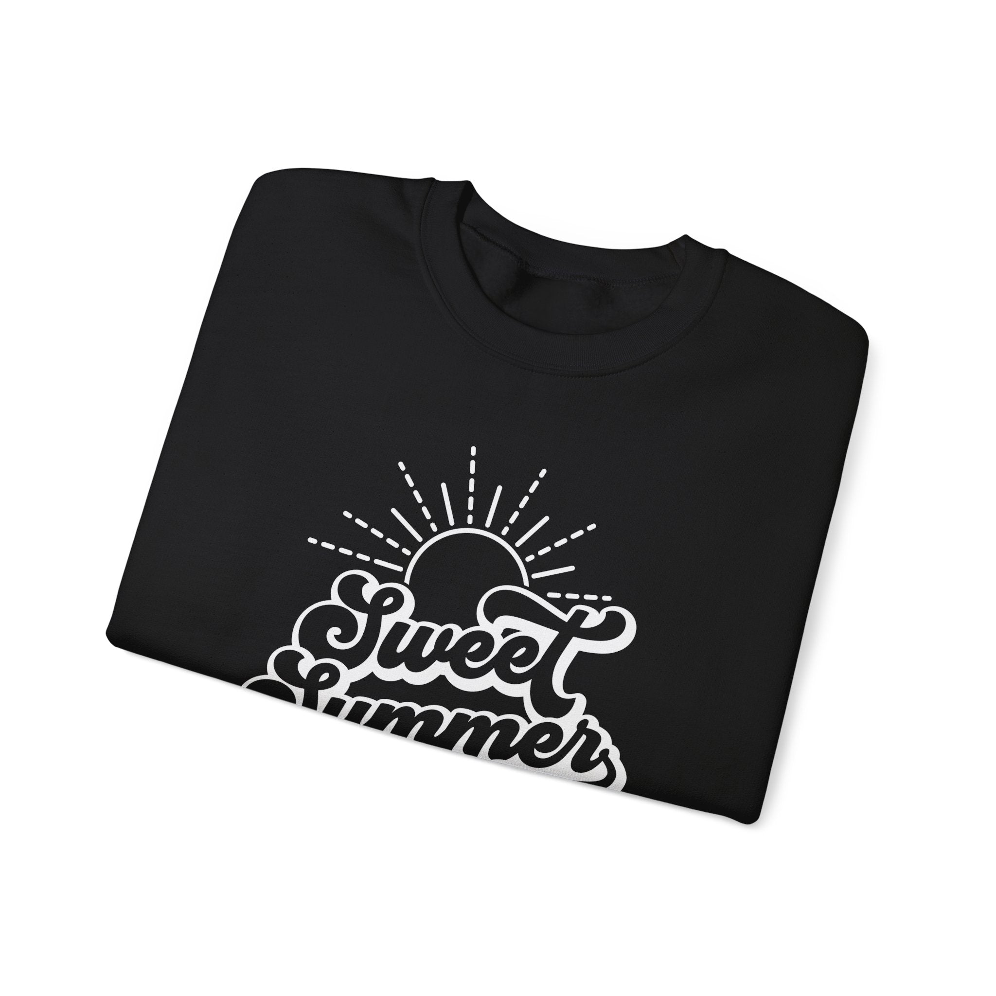 Summer Vibes Crewneck Sweatshirt, Cozy Unisex Pullover, Perfect for Beach Days, Gift for Summer Lovers, Matching Family Outfit