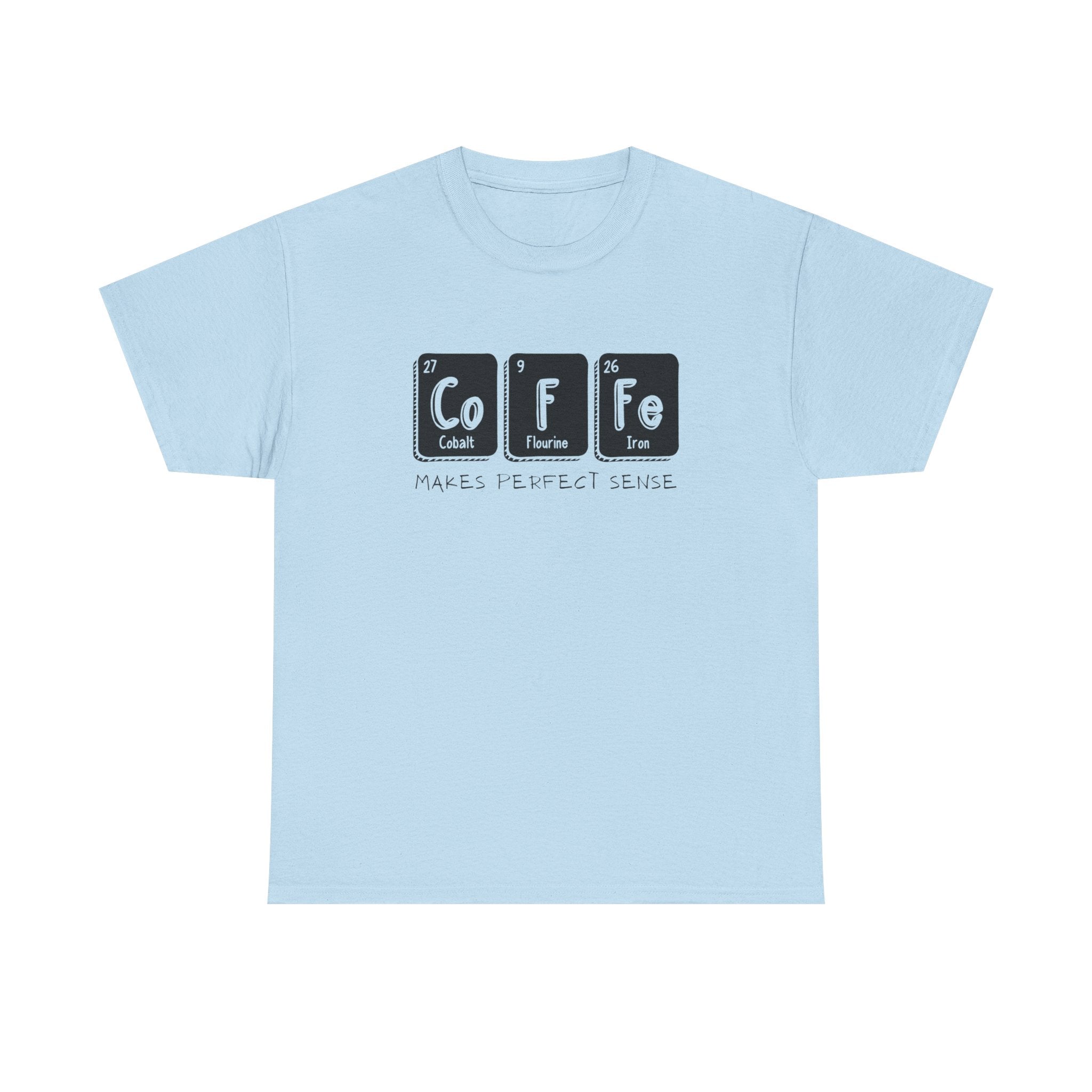 Coffee Chemistry Unisex Tee, Fun Science Shirt for Coffee Lovers, Perfect Gift for Scientists, Unique Casual Wear, Chemistry Humor Design