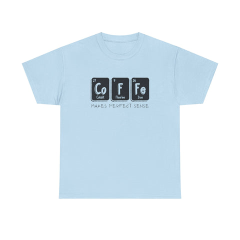 Coffee Chemistry Unisex Tee, Fun Science Shirt for Coffee Lovers, Perfect Gift for Scientists, Unique Casual Wear, Chemistry Humor Design