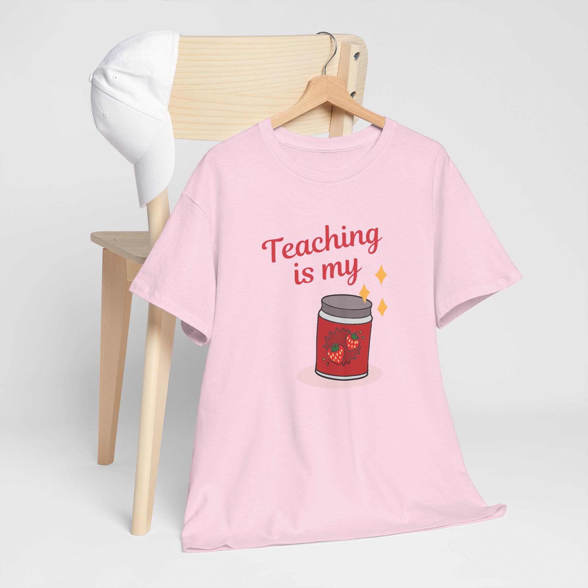 Teaching is My Passion Unisex Heavy Cotton Tee, Perfect Gift for Teachers, Back to School, Appreciation Day, Casual Wear, Teaching Tee