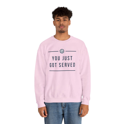 Volleyball Crewneck Sweatshirt - Perfect for Athletes, Sports Fans, Casual Wear, Game Day Apparel