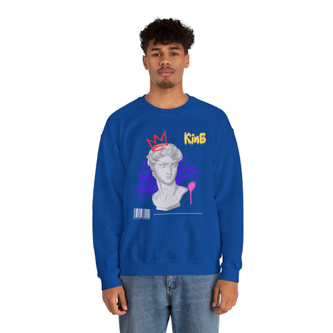 Modern Artistic Sweatshirt, Unisex Pullover, Trendy Graphic Sweater, Streetwear Fashion