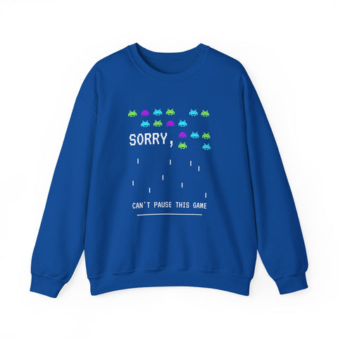 Gaming Humor Sweatshirt, Unisex Crewneck, Video Game Apparel, Casual Wear, Perfect for Gamers
