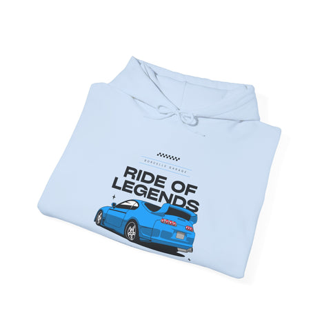 Ride of Legends Hoodie for Car Enthusiasts, Cozy Unisex Sweatshirt