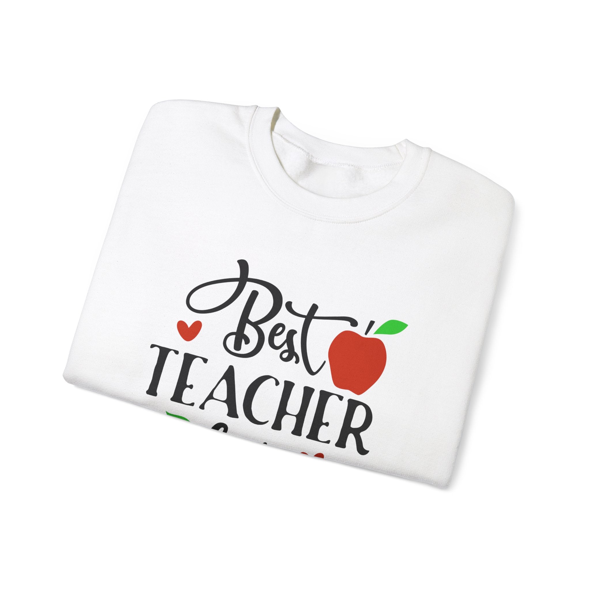 Best Teacher Ever Sweatshirt, Cute Teacher Gift, Unisex Crewneck, School Appreciation, Teacher Appreciation Week, Holiday Gift