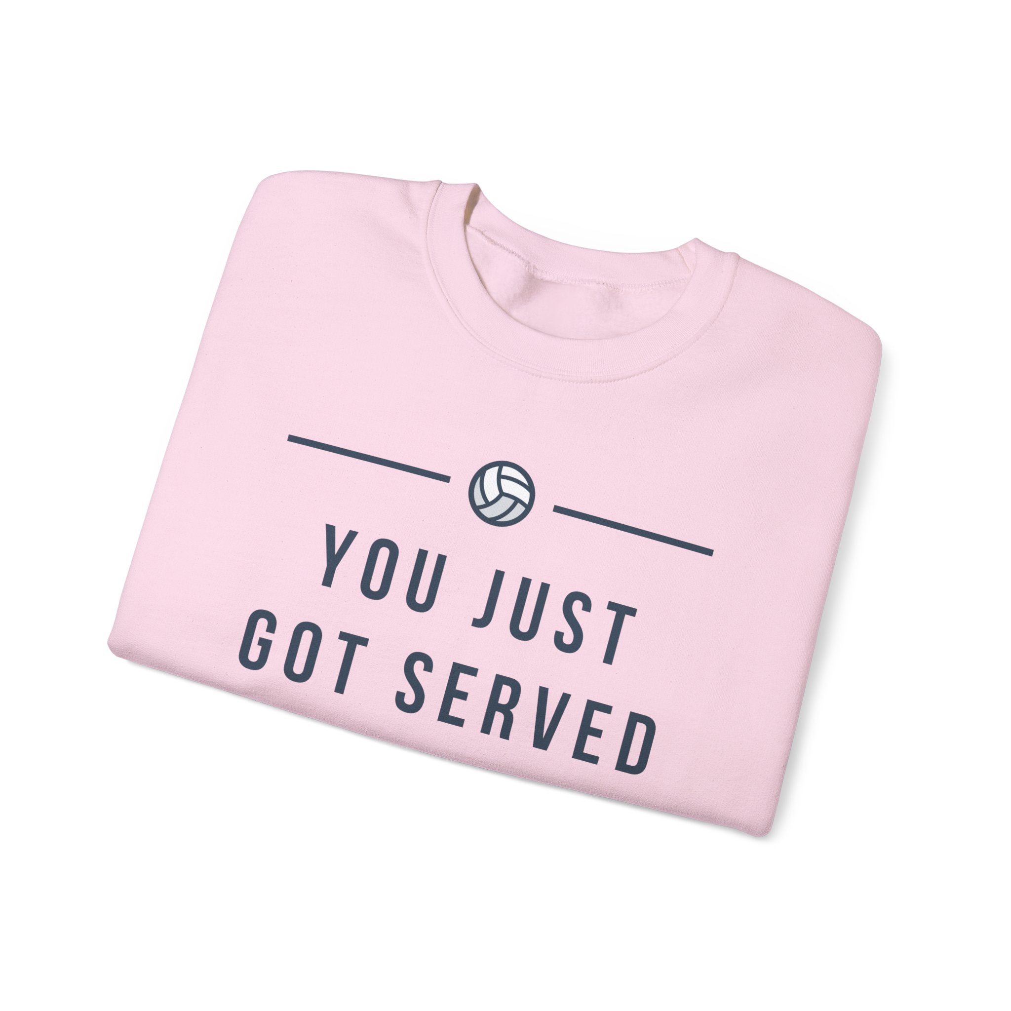 Volleyball Crewneck Sweatshirt - Perfect for Athletes, Sports Fans, Casual Wear, Game Day Apparel