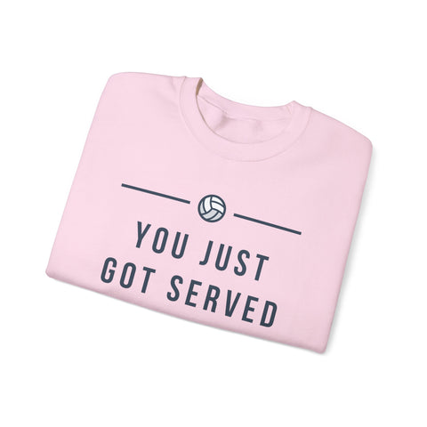 Volleyball Crewneck Sweatshirt - Perfect for Athletes, Sports Fans, Casual Wear, Game Day Apparel