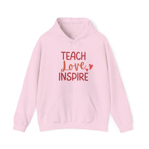 Teacher Gift Hoodie, Cozy Inspirational Teacher Sweatshirt, Motivational Educator Hooded Sweatshirt, Back to School Apparel, Cute Student