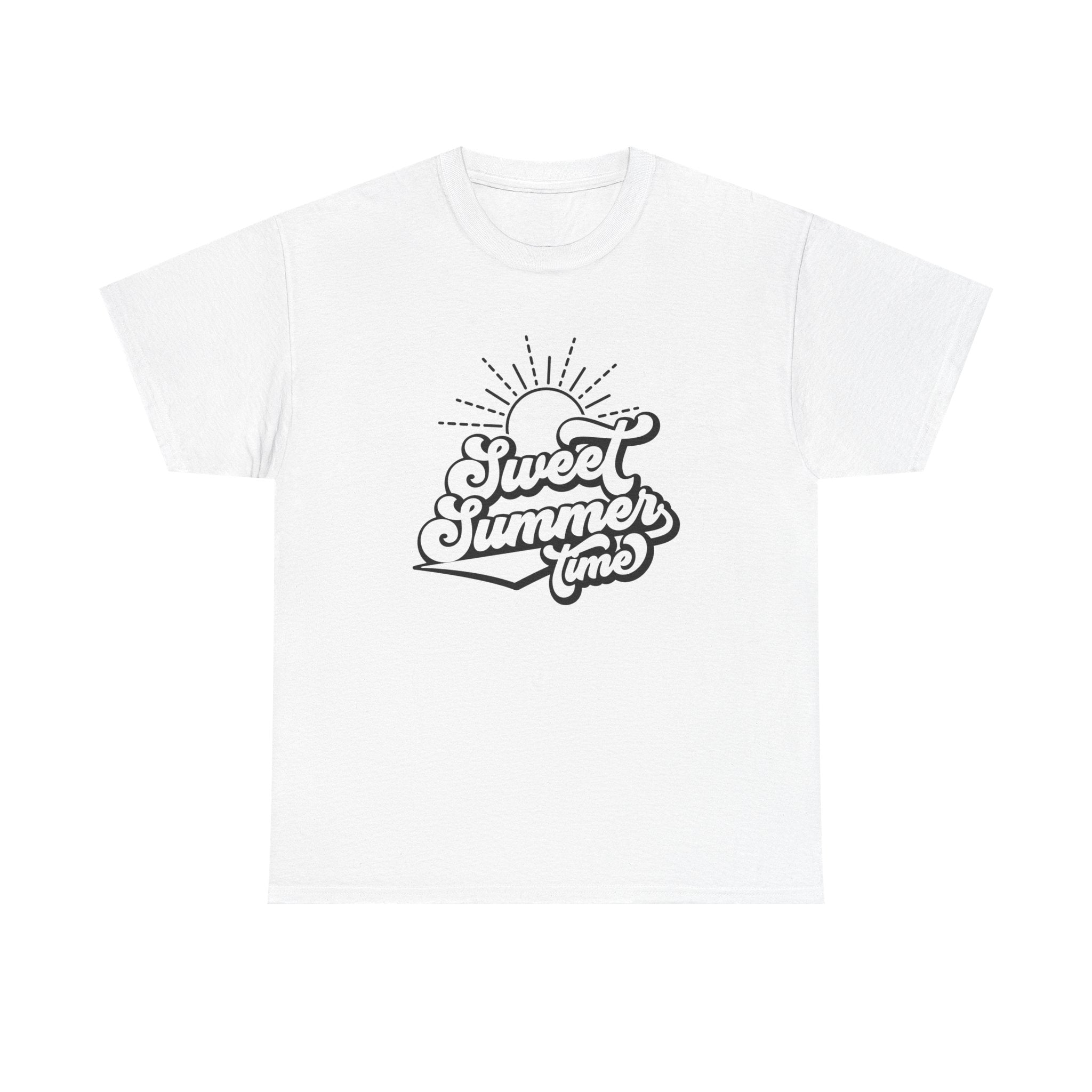 Sweet Summer Vibes Unisex Heavy Cotton Tee, Summer Shirt, Beach Day Tee, Casual Summer Wear, Vintage Summer T-Shirt