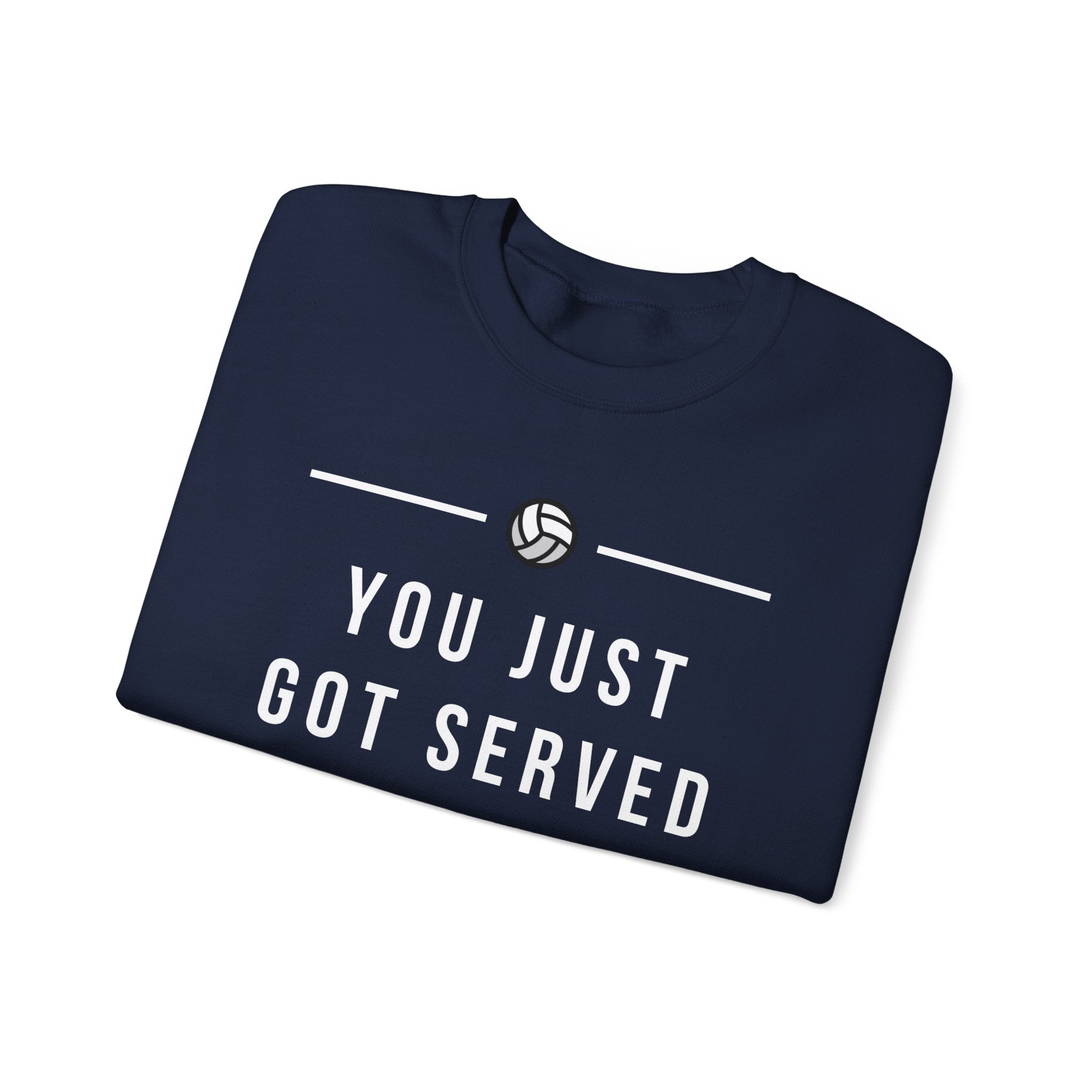 Volleyball Crewneck Sweatshirt - Perfect for Athletes, Sports Fans, Casual Wear, Game Day Apparel