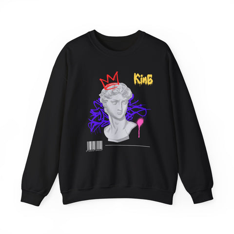 Modern Artistic Sweatshirt, Unisex Pullover, Trendy Graphic Sweater, Streetwear Fashion