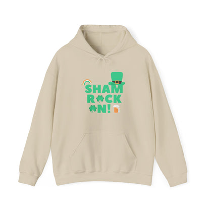 Shamrock On! Unisex Heavy Blend Hoodie - Festive St Patrick's Day Apparel