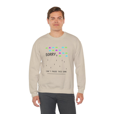 Gaming Humor Sweatshirt, Unisex Crewneck, Video Game Apparel, Casual Wear, Perfect for Gamers
