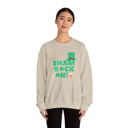 St Patrick's Day Shamrock Sweatshirt - Unisex Heavy Blend™ Crewneck