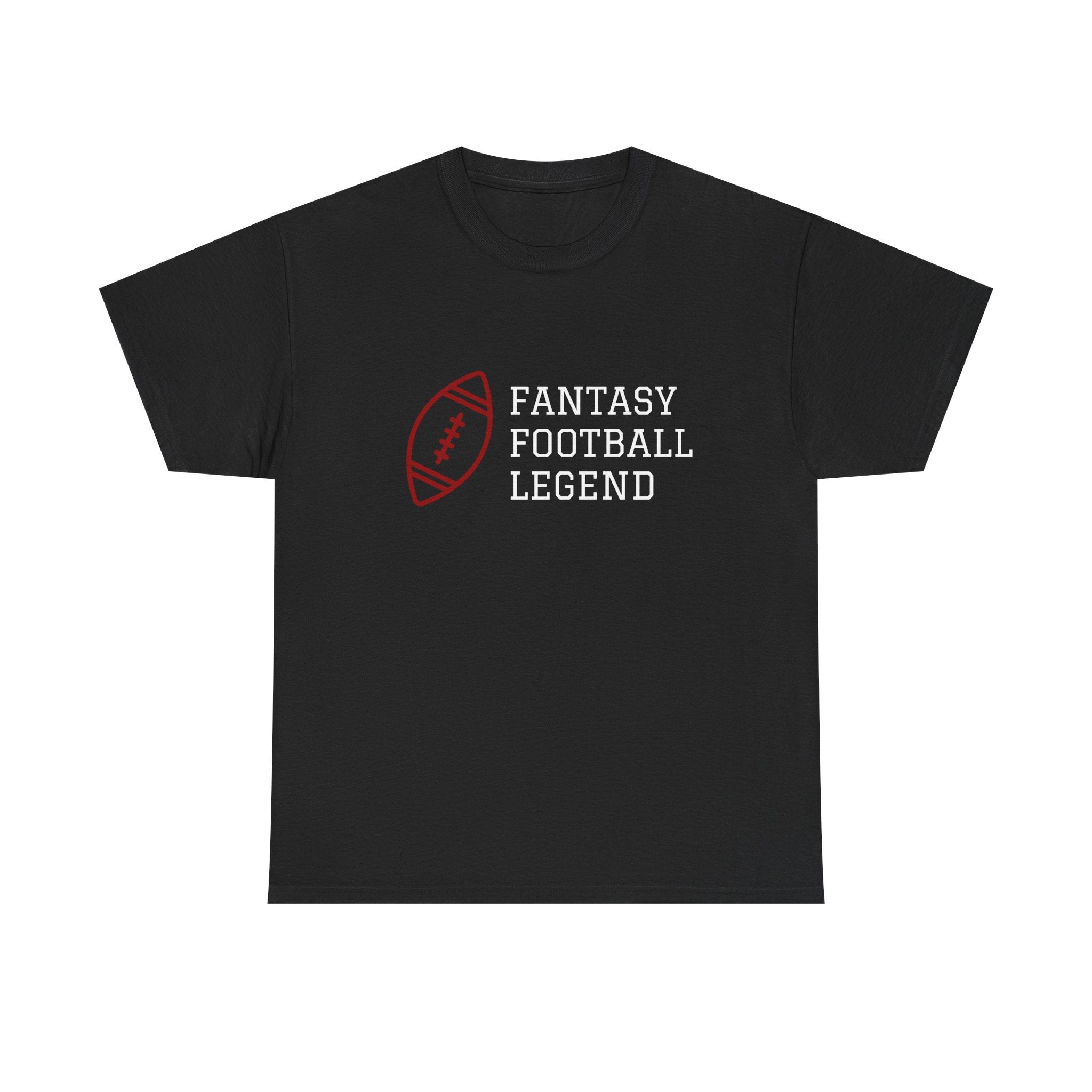 Fantasy Football Legend Unisex Heavy Cotton Tee, Gift for Football Fans, Sportswear, Casual Tee, Football Season Apparel