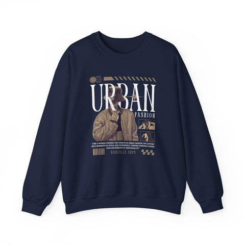 Crewneck Sweatshirt, Cozy Unisex Pullover, Streetwear Style
