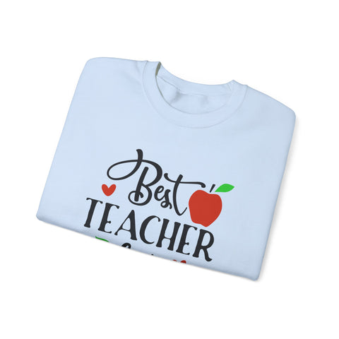 Best Teacher Ever Sweatshirt, Cute Teacher Gift, Unisex Crewneck, School Appreciation, Teacher Appreciation Week, Holiday Gift