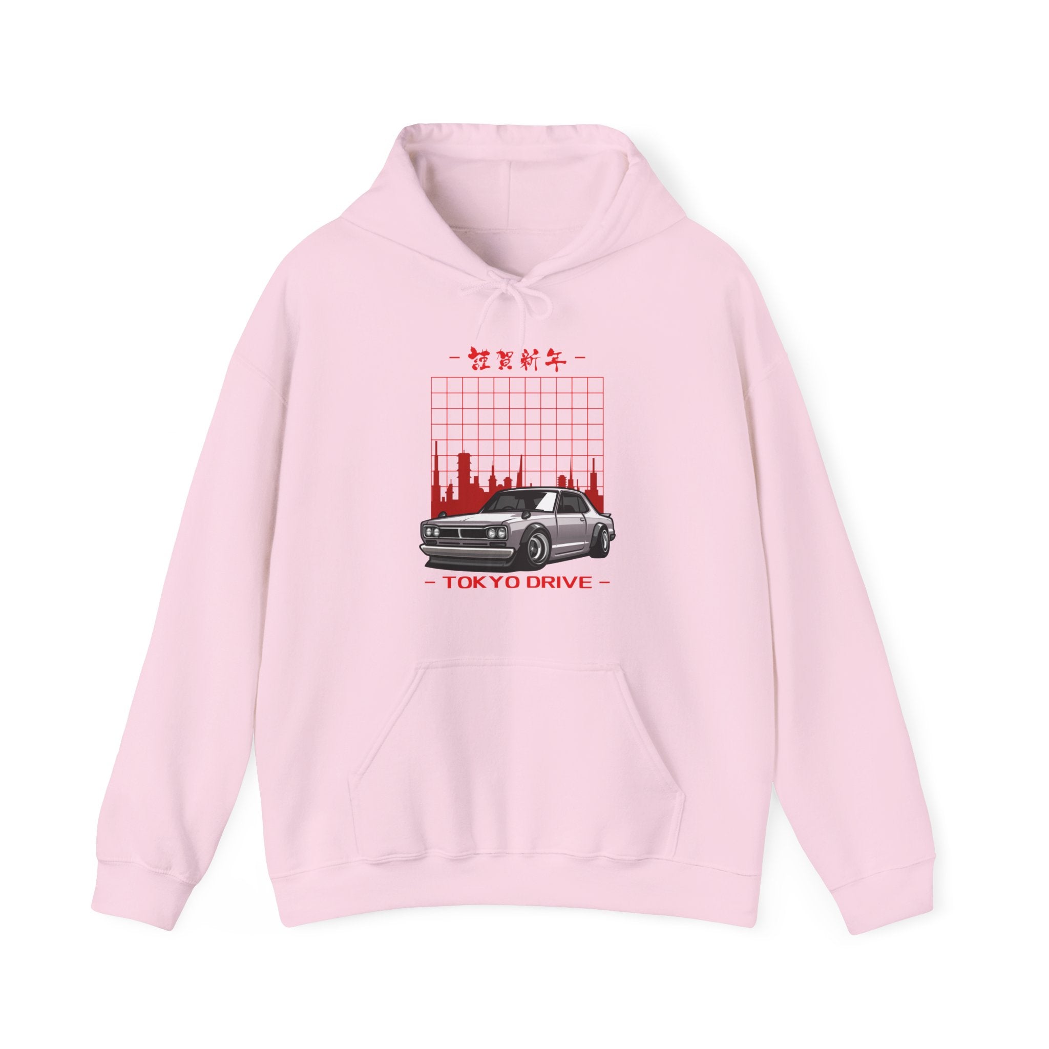 Tokyo Drive Unisex Heavy Blend™ Cool Car Hoodie - Cozy Streetwear, Perfect for Car Lovers, Casual Wear