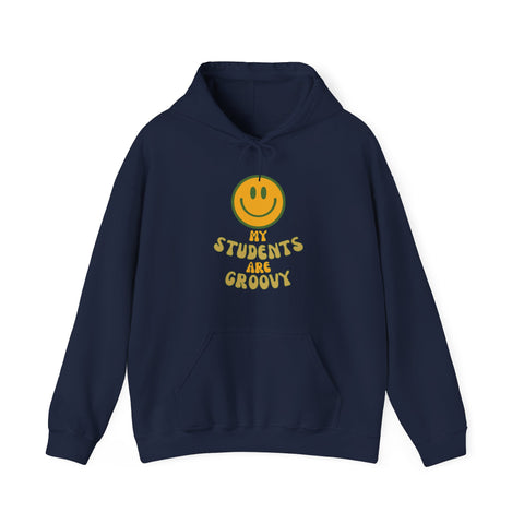 Groovy Students Hoodie, Unisex Sweatshirt for Teachers, Fun Classroom Gift, Back to School, Teacher Appreciation