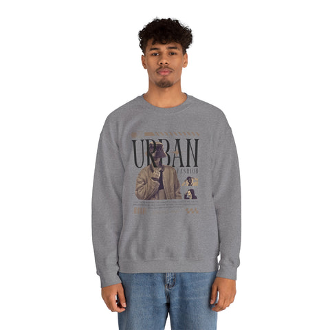 Crewneck Sweatshirt, Cozy Unisex Pullover, Streetwear Style