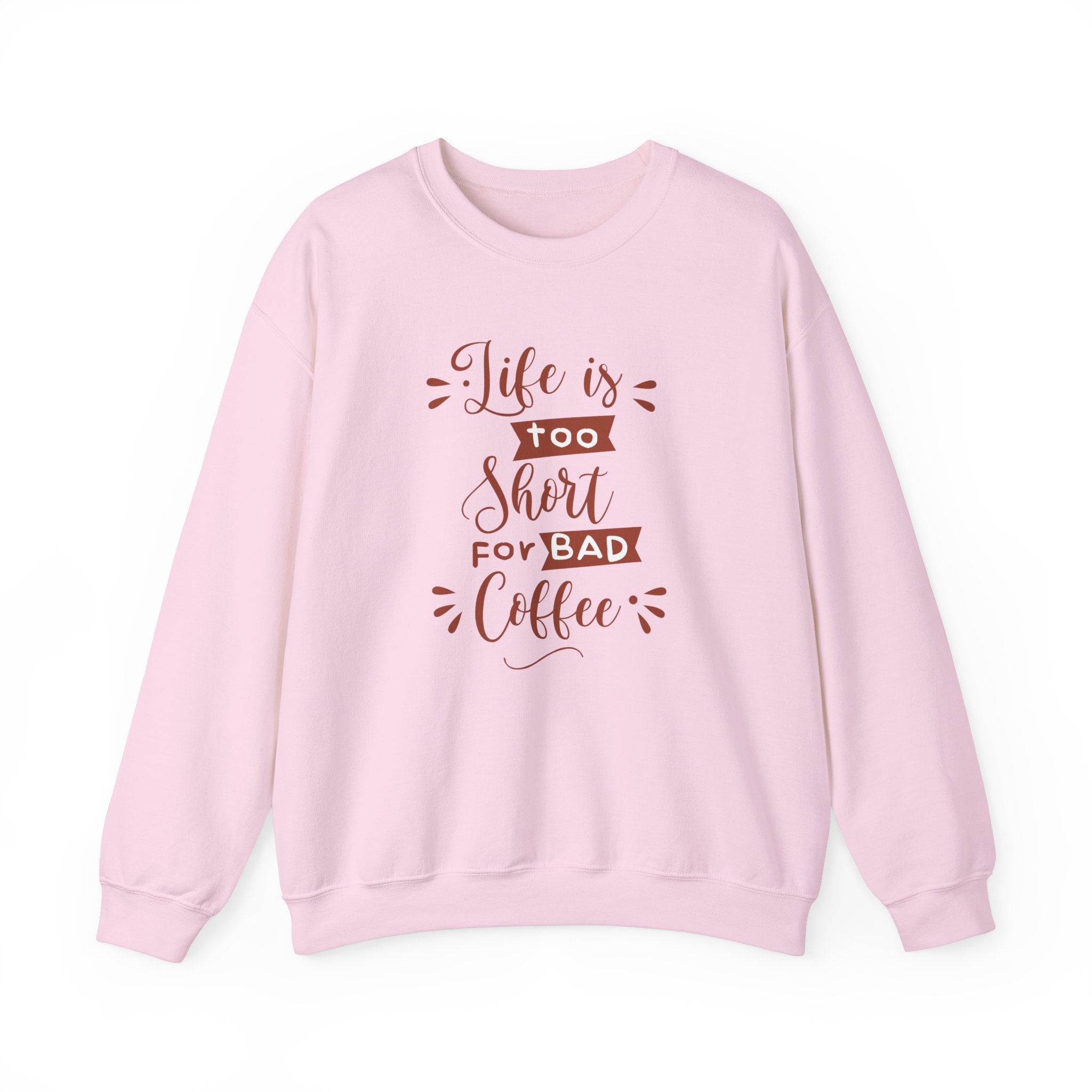 Coffee Lover's Crewneck Sweatshirt, Perfect for Casual Outfits, Gift for Coffee Enthusiasts, Cozy Layer for Every Day, Fun Saying
