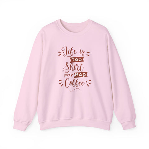 Coffee Lover's Crewneck Sweatshirt, Perfect for Casual Outfits, Gift for Coffee Enthusiasts, Cozy Layer for Every Day, Fun Saying