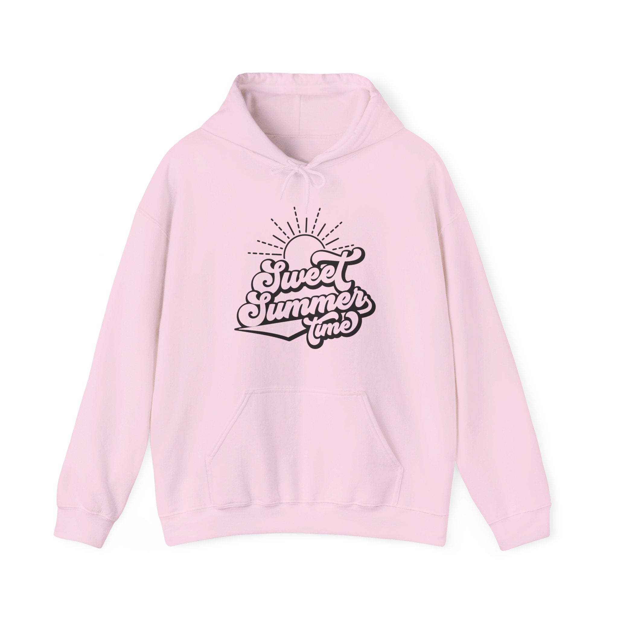 Sweet Summer Vibes Unisex Hooded Sweatshirt, Cozy Summer Hoodie, Beachwear, Summer Chill Sweatshirt, Gift for Beach Lovers, Casual Everyday