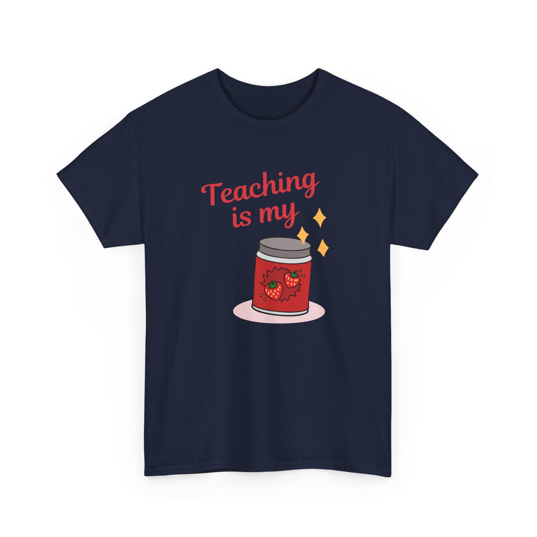 Teaching is My Passion Unisex Heavy Cotton Tee, Perfect Gift for Teachers, Back to School, Appreciation Day, Casual Wear, Teaching Tee