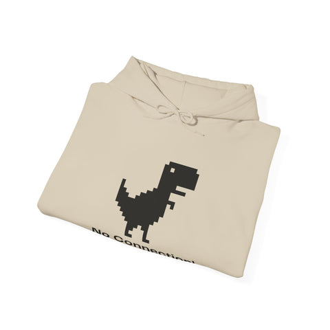 Dinosaurs & Connectivity Sweatshirt, Unisex Hoodie, Funny Graphic Hoodie, Gamer Gift, Internet Humor Fashion, Cozy and Fun