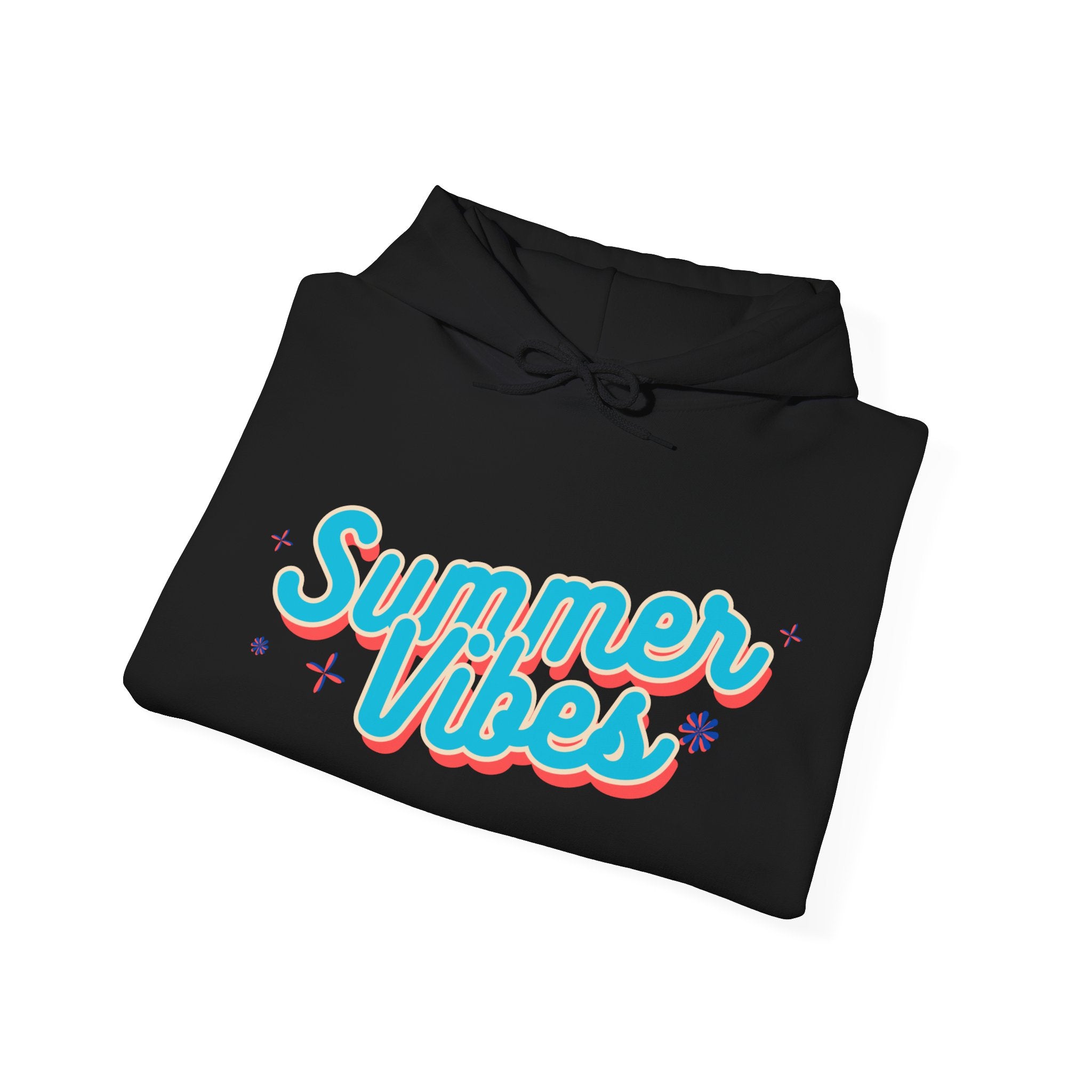 Summer Vibes Unisex Hoodie, Cozy Sweatshirt for Beach Days, Perfect for Summer Celebrations, Casual Wear, Gift for Her