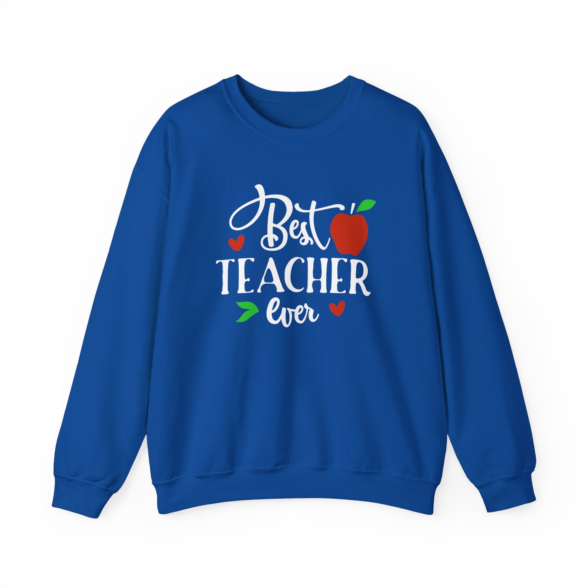 Best Teacher Ever Sweatshirt, Cute Teacher Gift, Unisex Crewneck, School Appreciation, Teacher Appreciation Week, Holiday Gift