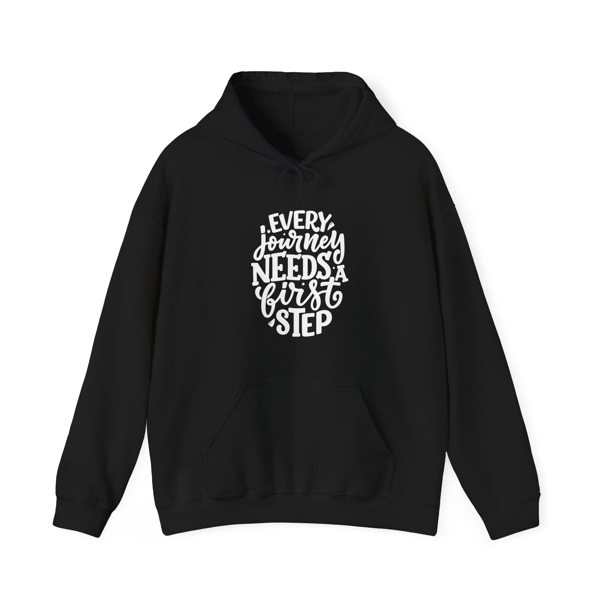 Motivational Unisex Hoodie, Inspirational Heavy Blend Sweatshirt for Travelers, Gift for Adventurers, Travel Apparel, Journey Vibes