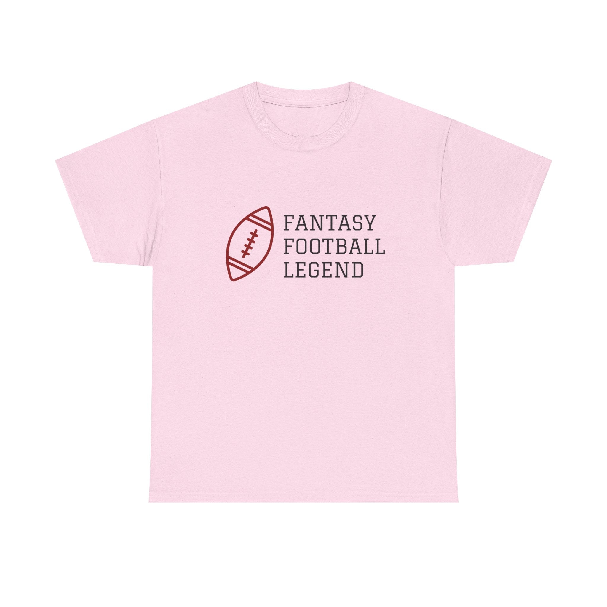 Fantasy Football Legend Unisex Heavy Cotton Tee, Gift for Football Fans, Sportswear, Casual Tee, Football Season Apparel