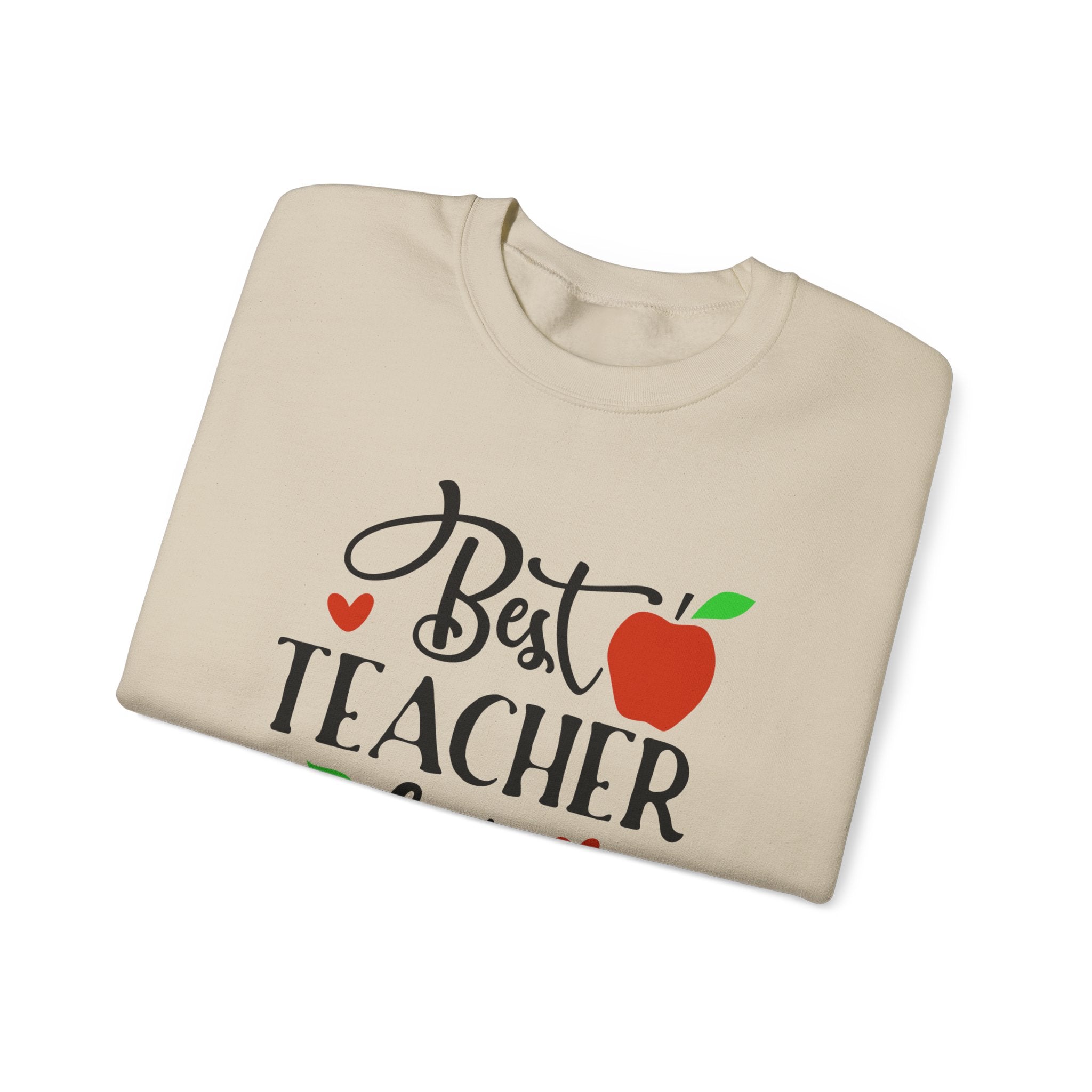 Best Teacher Ever Sweatshirt, Cute Teacher Gift, Unisex Crewneck, School Appreciation, Teacher Appreciation Week, Holiday Gift