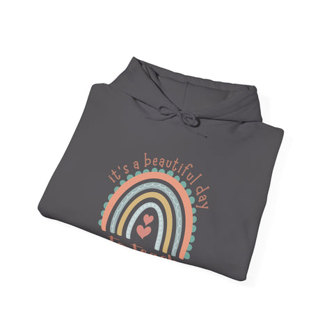 Rainbow Teacher Hoodie | Cozy Educator Gift, Teacher Appreciation, Back to School, Classroom Style, Inspirational Apparel, Unisex Sweatshirt