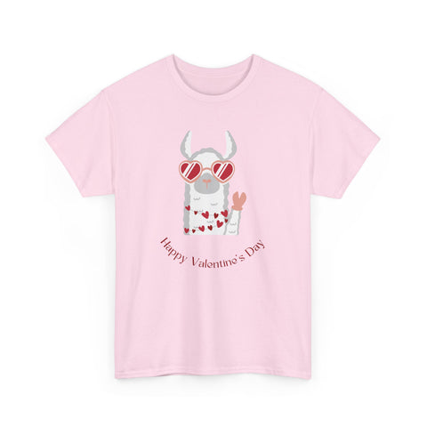 Valentine's Day Bull Unisex Tee, Cute Heart Glasses Love Shirt, Fun Couples Gift, Holiday Apparel, Valentine Tee, Bull Graphic Shirt, Heart