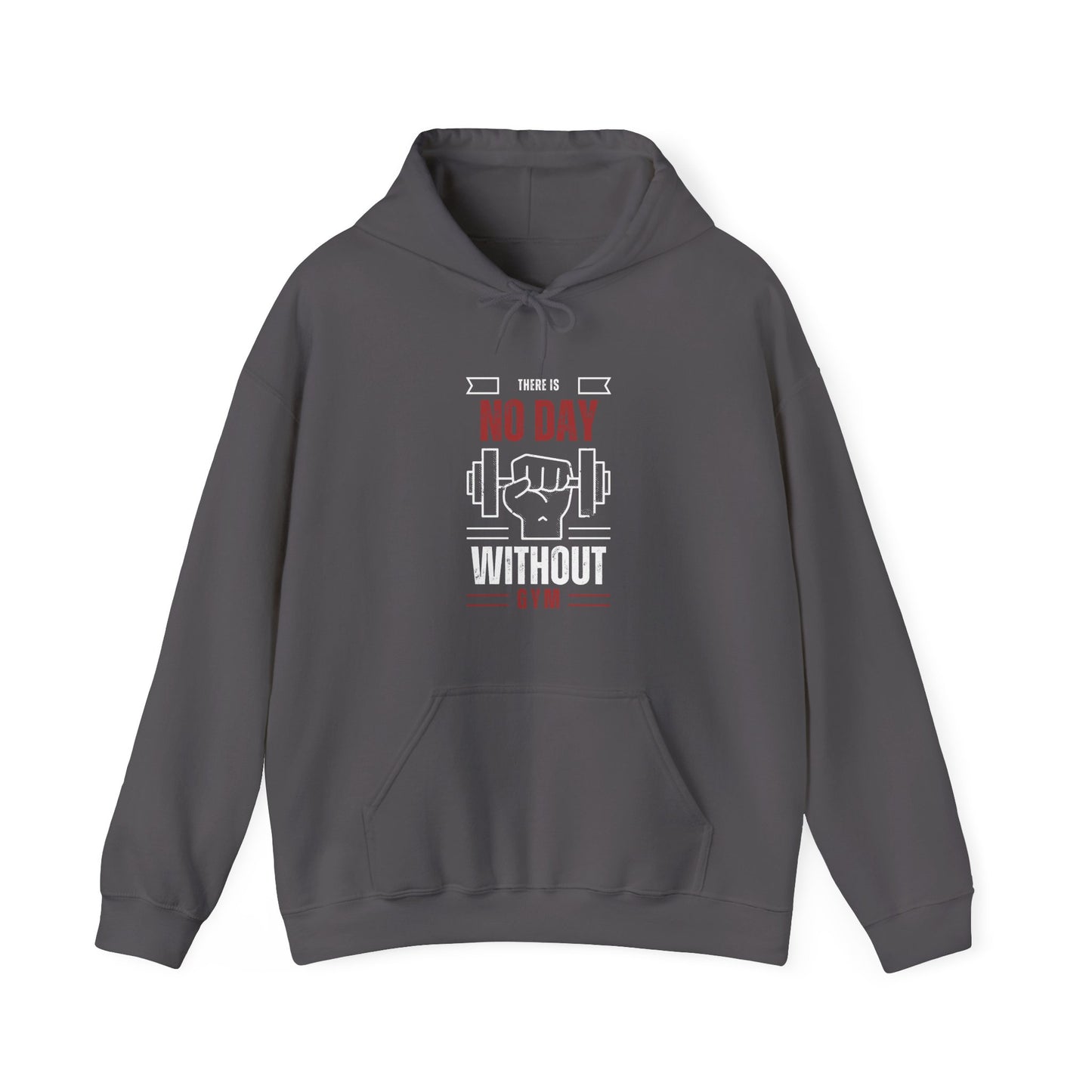 No Day Without Gym Hooded Sweatshirt - Perfect for Fitness Enthusiasts