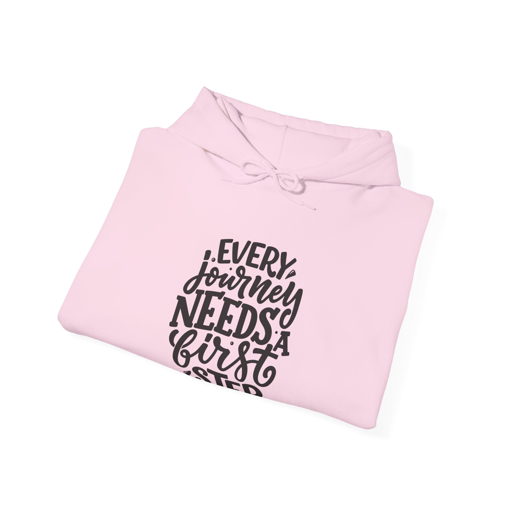 Motivational Unisex Hoodie, Inspirational Heavy Blend Sweatshirt for Travelers, Gift for Adventurers, Travel Apparel, Journey Vibes
