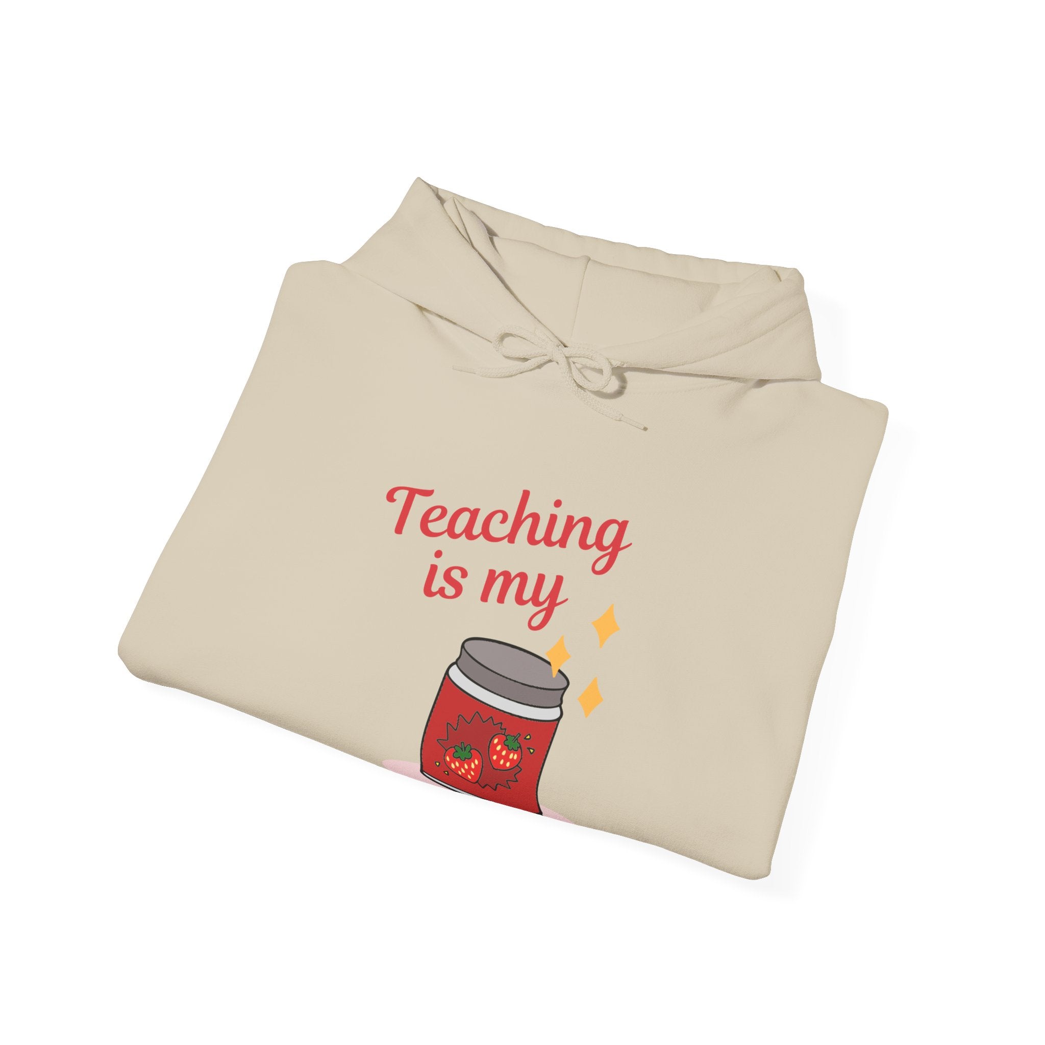 Teaching is My Passion Hoodie - Cozy Gift for Educators, Classroom Apparel, Teacher Sweatshirt, Unisex Blend Pullover