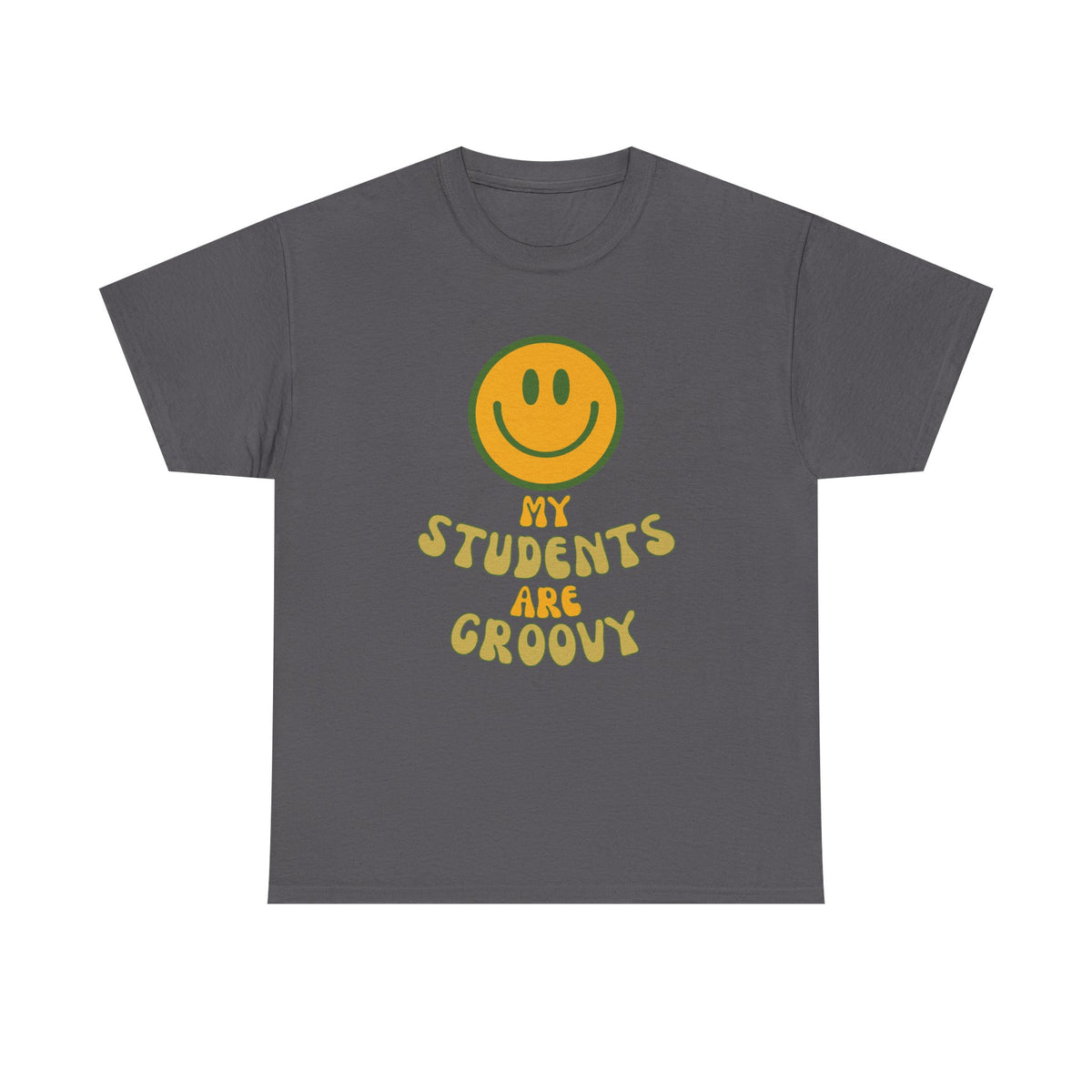 Groovy Teacher Tee, Fun Classroom Shirt, Gifts for Educators, Back to School Apparel, Positive Vibe T-Shirt