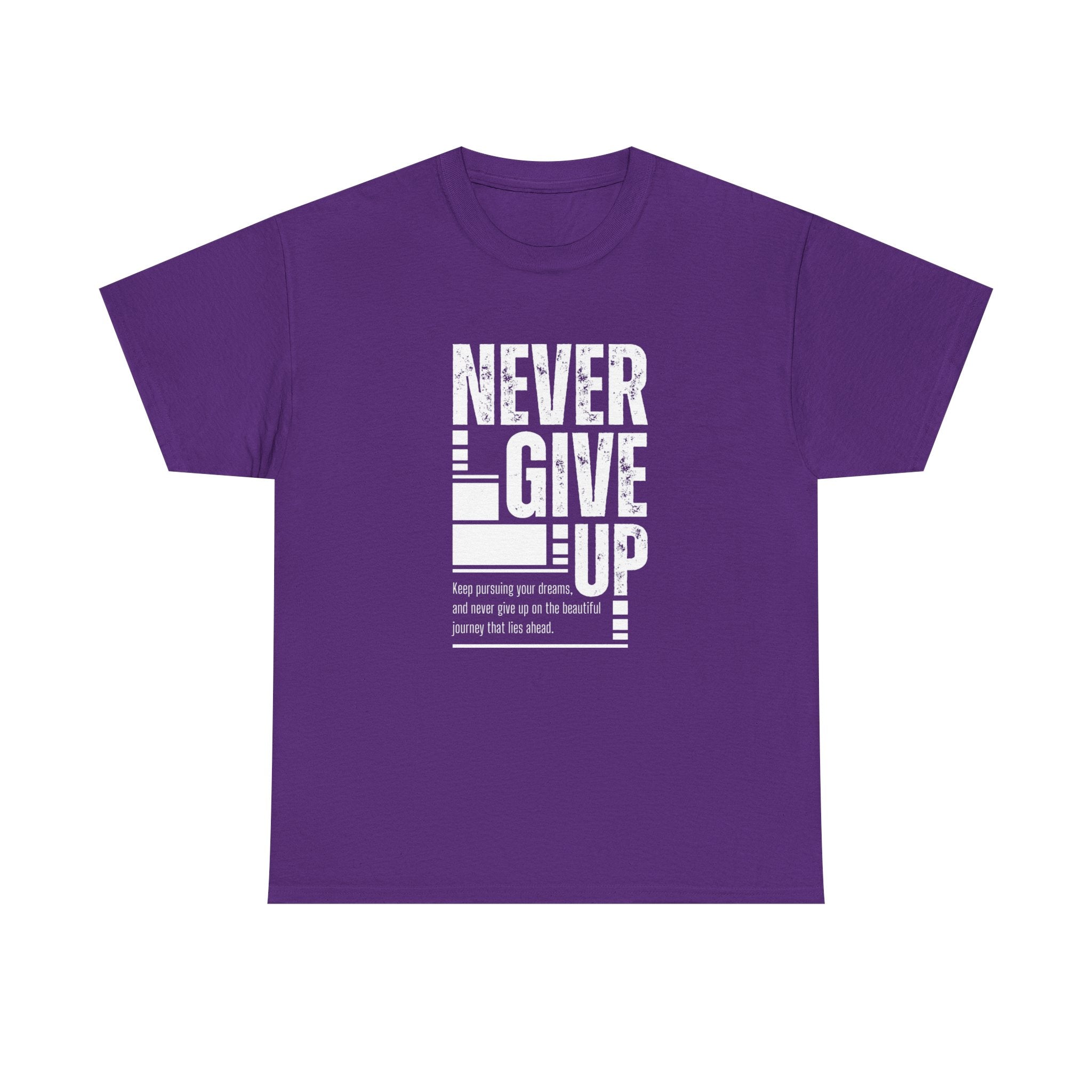 Inspiring Unisex Heavy Cotton Tee | Motivational Shirt, Gift for Students, Encouragement Apparel, Positive Quote Tee, Everyday Wear