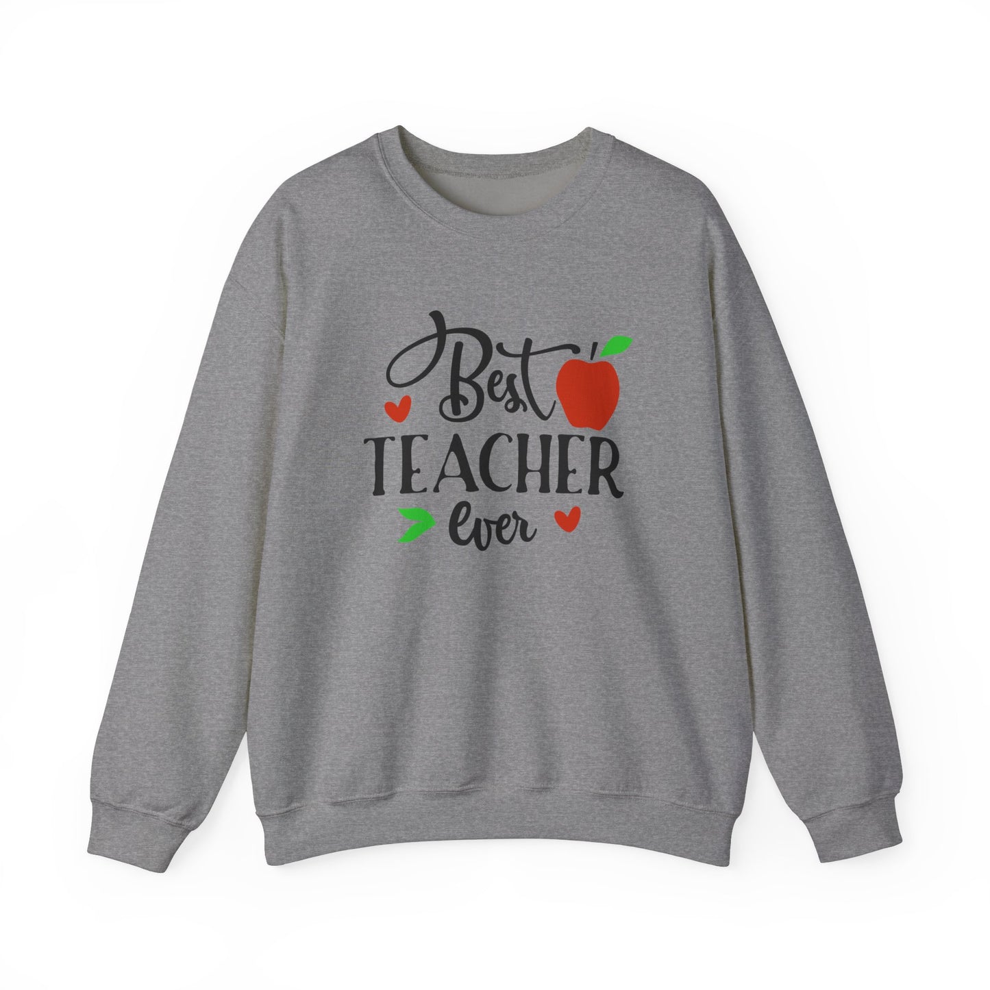 Best Teacher Ever Unisex Crewneck Sweatshirt | Perfect Gift for Educators