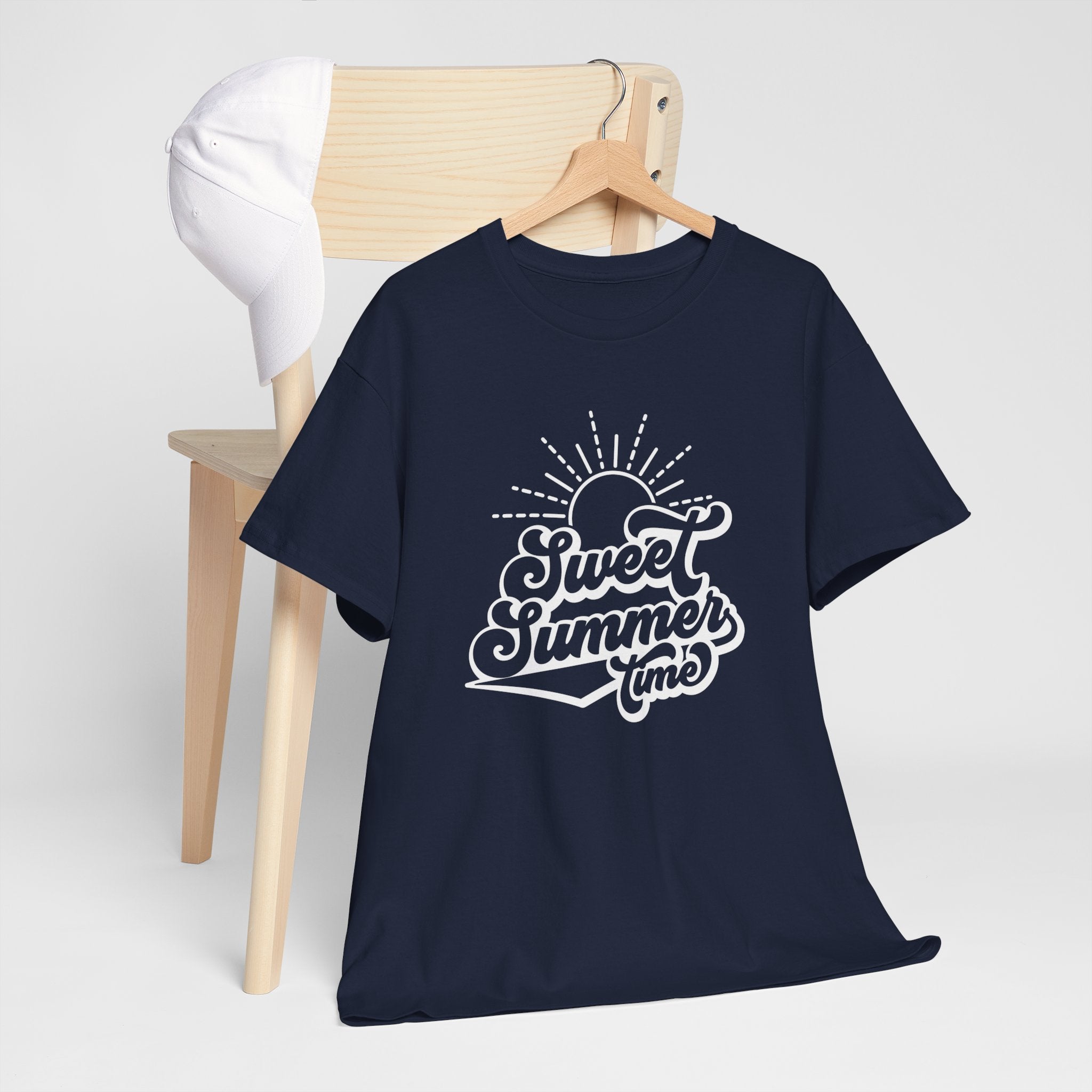 Sweet Summer Vibes Unisex Heavy Cotton Tee, Summer Shirt, Beach Day Tee, Casual Summer Wear, Vintage Summer T-Shirt