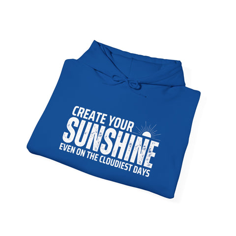 Motivational Sunshine Hoodie, Cozy Sweatshirt, Gift for Friends, Positive Vibes Apparel, Inspirational Clothing