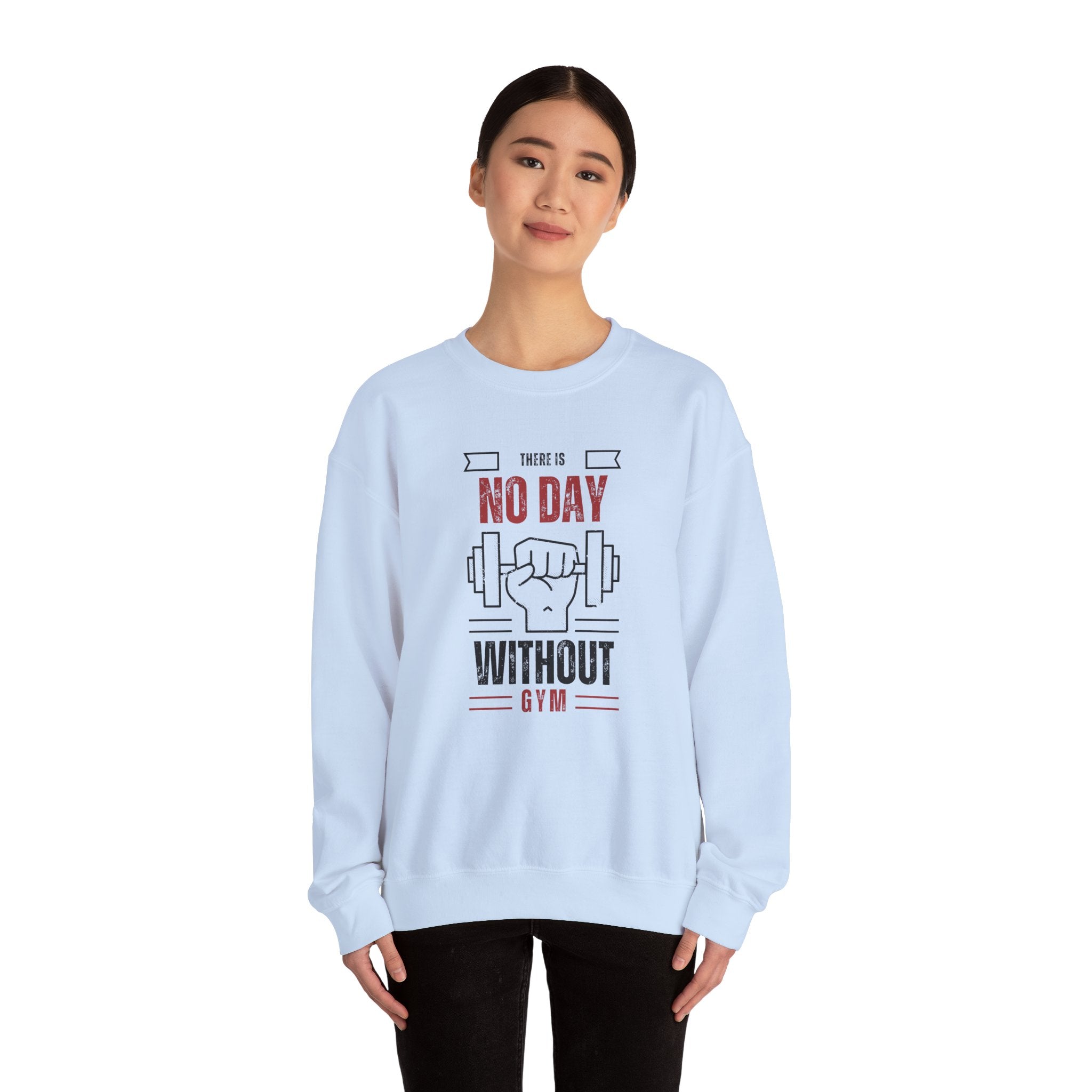 Gym Enthusiast Sweatshirt, Workout Jumper, Fitness Apparel, Exercise Pullover, Athletic Clothing