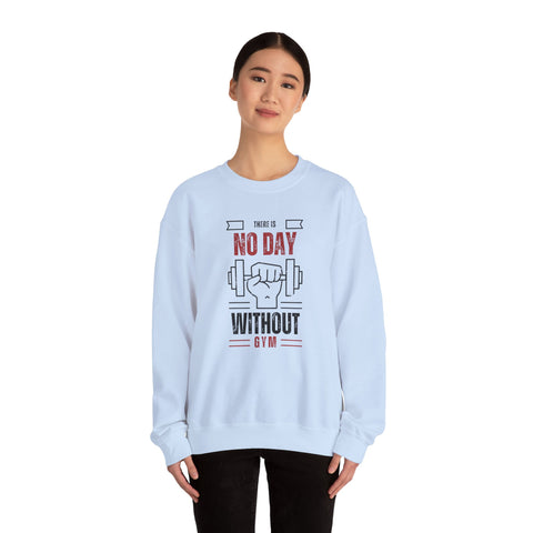 Gym Enthusiast Sweatshirt, Workout Jumper, Fitness Apparel, Exercise Pullover, Athletic Clothing