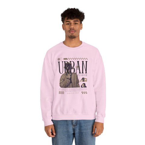 Crewneck Sweatshirt, Cozy Unisex Pullover, Streetwear Style